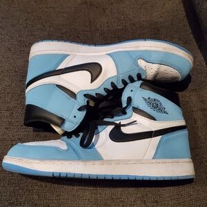 Light blue Jordans